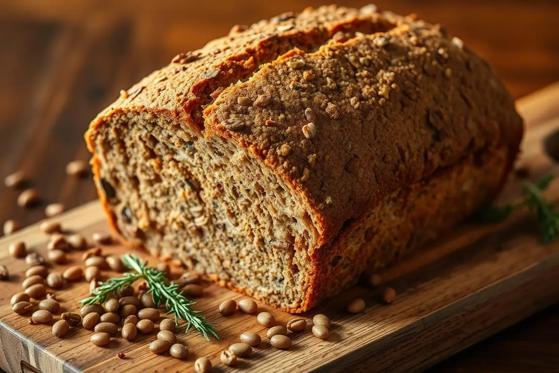 Is Lentil Bread Healthier Than Regular Bread? In recent years, more people are looking for healthier food options. They are turning to alternative flours like lentils. The question is, is lentil bread really better for you than regular wheat bread? This article looks into lentil bread's nutritional benefits and how they compare to regular bread. Key Takeaways Lentil bread is gaining traction as a healthy alternative to regular wheat bread. Lentils are a rich source of protein, fiber, and essential micronutrients. Lentil bread may have a lower glycemic index, potentially benefiting individuals with diabetes or those seeking better blood sugar management. Incorporating lentil bread into a balanced diet can provide a nutritious boost to your meals. Further research is needed to fully understand the long-term health implications of substituting lentil bread for regular bread. Understanding the Rise of Lentil Bread as a Healthy Alternative A big change is happening in bread-making. More people are choosing alternative flour breads. Lentil bread is leading this trend, offering a nutritious twist on a classic food. So, what's behind the surge in lentil bread popularity? The Growing Popularity of Alternative Flour Breads More people want healthier bread options. They're looking for breads with alternative flour breads, like lentil bread. These options are packed with nutrients and protein, unlike traditional wheat bread. Why Lentils Are Being Used in Bread Making Lentils are becoming a favorite in bread-making. They're a plant-based protein that's full of fiber, complex carbs, and vitamins. This makes them a top choice for those looking for lentils nutrition in their bread. Lentils also have special qualities. They help the dough stick together and add moisture. This makes them a great addition to alternative flour breads. "The rise of lentil bread shows people want nutritious and sustainable food. As they pay more attention to what they eat, lentil bread's appeal keeps growing." Lentil Bread's Unique Nutritional Benefits Lentil bread is a healthier choice than regular bread. It's packed with protein and has a balanced amino acid mix. Protein Content and Essential Amino Acids Lentils are a top-notch protein source. They have all the amino acids our bodies need. A slice of lentil bread can have up to 8 grams of protein. That's way more than the 3-4 grams in regular wheat bread. Fiber and Micronutrient Analysis Lentil bread has more fiber than regular bread. This fiber is good for your digestion, blood sugar, and keeps you full. It's also full of micronutrients like iron, folate, and magnesium. Beneficial Complex Carbohydrates Lentil bread uses healthy carbohydrates called complex carbs. These carbs are digested slowly, giving you steady energy and helping control blood sugar. Lentil bread is a nutritious alternative to regular bread. Adding it to your diet can greatly improve your health and wellbeing. Blood Sugar Management and Glycemic Index Comparison Keeping blood sugar levels healthy is key, and the glycemic index of your food matters a lot. Lentil bread, with its low glycemic index, is great for managing blood sugar and boosting metabolic health. Impact on Blood Sugar Levels Lentil bread's fiber and protein slow down carb absorption. This leads to a gradual increase in blood sugar levels. Unlike regular bread, made from refined flour, which causes a quick spike in blood sugar. Choosing lentil bread means more stable blood sugar levels. This is good for people with diabetes or those at risk. The low glycemic index of lentil bread makes it a diabetes-friendly choice for blood sugar management. Benefits for Diabetic Individuals For diabetics, lentil bread's low glycemic index is a big help. It helps keep blood sugar levels steady, reducing the need for insulin or medication. The high fiber and protein in lentil bread also help you feel full, aiding in appetite and weight control. By picking lentil bread over regular bread, diabetics can enjoy more stable blood sugar levels. This empowers them to better manage their condition and stay healthy. "Lentil bread is a game-changer for individuals with diabetes or those looking to maintain healthy blood sugar levels. Its low glycemic index and nutrient-dense profile make it a superior choice compared to traditional bread." Making the Switch: Incorporating Lentil Bread Into Your Diet Adding lentil bread to your meals can be tasty and good for you. With more gluten-free options and whole grain choices, switching to lentil bread is simple. You can choose from store-bought or homemade lentil bread, making it easy to fit into your diet. Lentil bread has a unique taste and texture that many enjoy. Its earthy flavor pairs well with many dishes, like sandwiches or toast. Try lentil bread in your favorite recipes and discover new flavors that suit your taste and diet. When you start using lentil bread, you might notice changes in taste or texture. Some people take time to get used to its special qualities. But with an open mind and a desire to try new things, you can easily add lentil bread to your healthy diet choices and enjoy its health benefits. FAQ Is lentil bread healthier than regular bread? Yes, lentil bread is a healthier choice. Lentils are packed with protein, fiber, and complex carbs. They offer more nutrients than traditional wheat bread. What are the nutritional benefits of lentil bread? Lentil bread is a great source of plant-based protein. It has all the essential amino acids. It also has lots of fiber, which is good for your digestion and blood sugar. Lentils are also full of iron, folate, and magnesium. These nutrients are important for your health. How does the glycemic index of lentil bread compare to regular bread? Lentil bread has a lower glycemic index than regular bread. This means it doesn't raise blood sugar levels as much. It's a good choice for people with diabetes or those who want to control their blood sugar. Is lentil bread a good option for gluten-free diets? Yes, lentil bread is gluten-free. It's a nutritious, whole-grain option for those with gluten sensitivities or celiac disease. It's a great alternative for gluten-free diets. How can I incorporate lentil bread into my diet? You can use lentil bread in many ways, like regular bread. Enjoy it as toast, in sandwiches, or as a base for open-faced dishes. It's also good in recipes like stuffing or breadcrumbs. Many lentil bread options are now available. You can find them in stores or make your own. It's easy to add lentil bread to your meals.