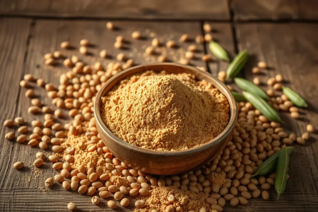 Is lentil flour high in carbs?