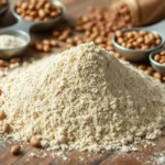 Is lentil flour high in carbs?